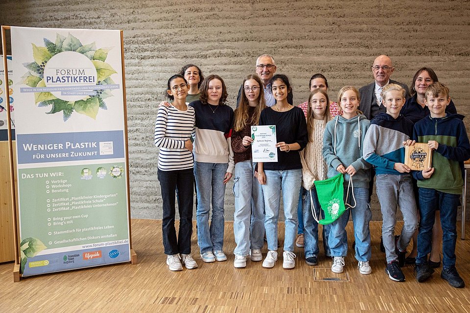 Zertifikat Plastikfreie Schule / Kita