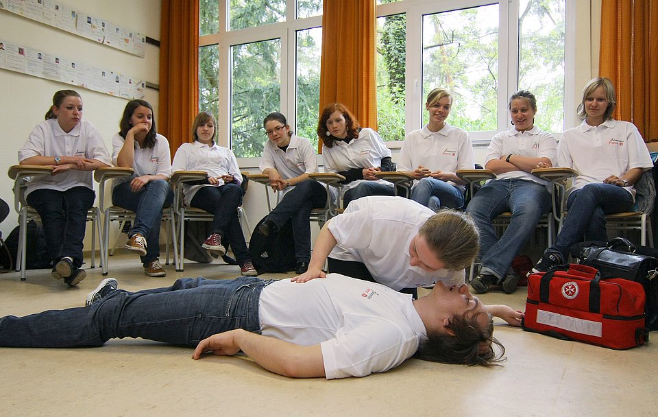 Schulsanitätsdienste in Augsburg
