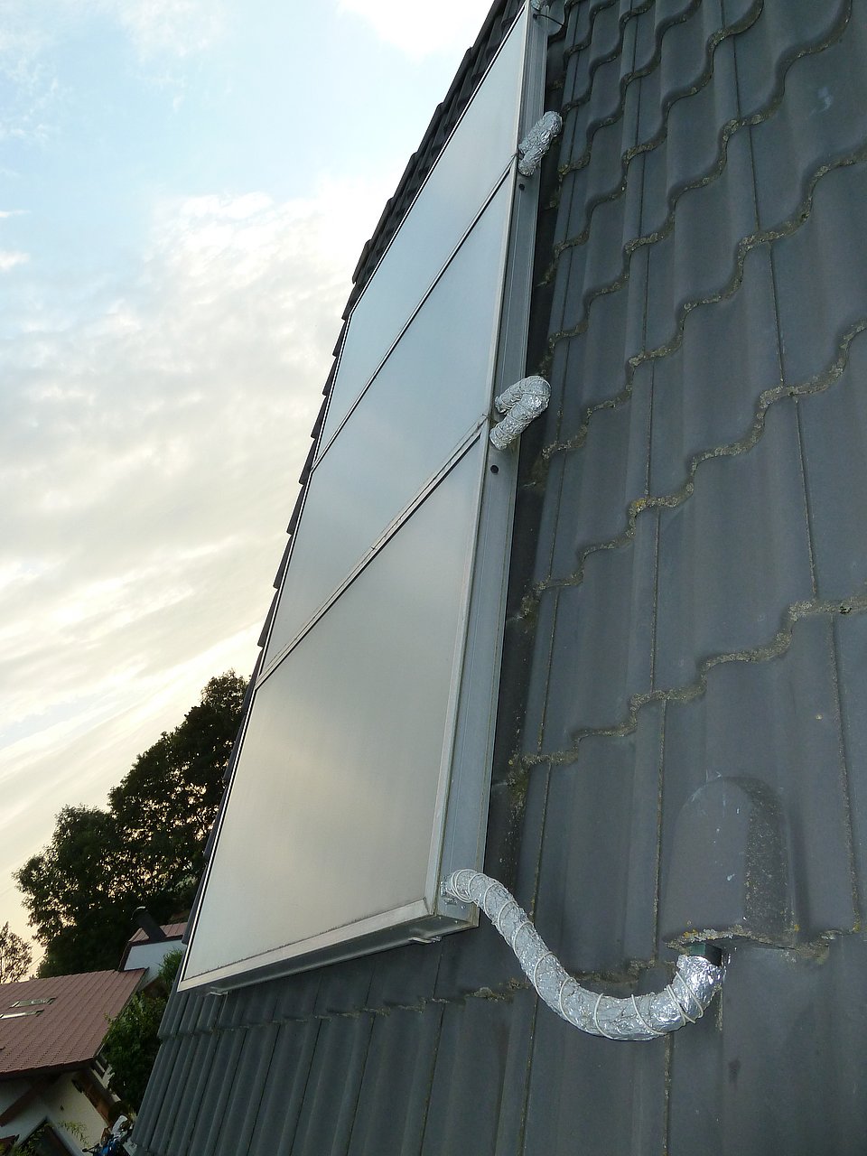 Planung einer Solaranlage zur Wassererwärmung (Solarthermie)