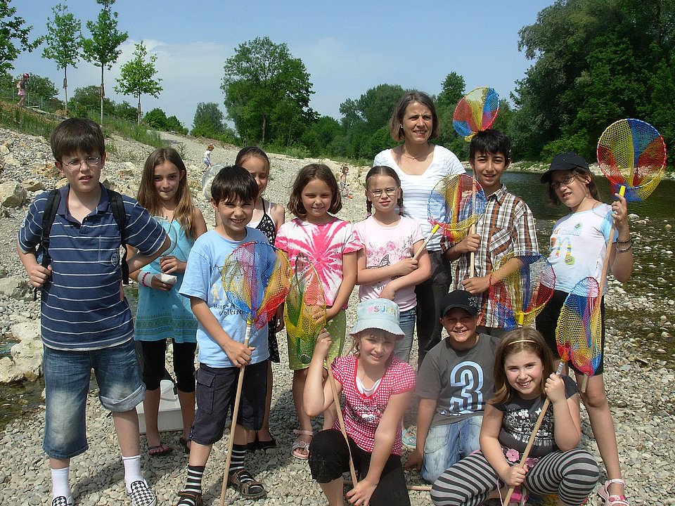 Schwalben in Pfersee. Ein Projekt an der Hans-Adlhoch-Volksschule