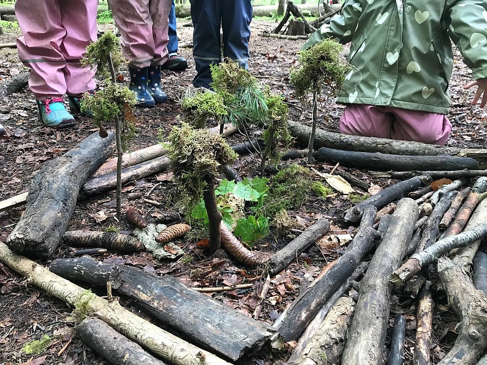 Raus in den Wald