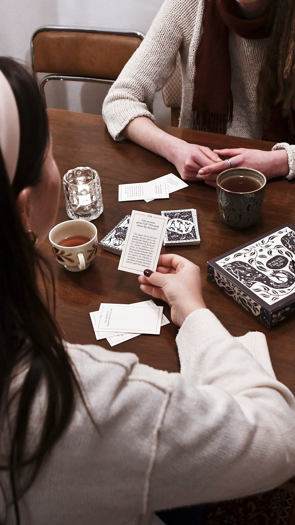 Kartenset „30 Fragen über den Tod“